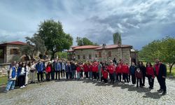 Çocuklar Stratonekia Antik Kenti'nde tarihi yolculuğa çıktı