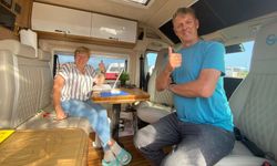 Hollandalı çiftin Antalya macerası! Mutluluğu tek göze sığdırdılar