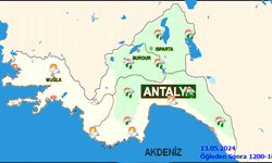 Antalya Hava Durumu: 13 Mayıs Pazartesi günü ilçelerde detaylı hava durumu...