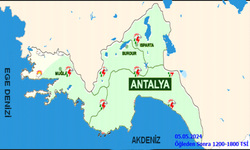 Antalya Hava Durumu: 5 Mayıs Pazar günü ilçelerde detaylı hava durumu...