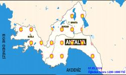 Antalya Hava Durumu: 7 Mayıs Salı günü ilçelerde detaylı hava durumu...