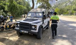 Antalya’da safari araçları denetlendi! Jandarma son kez uyardı