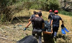 Antalya'da şok görüntü! Düden Çayı'nda ceset bulundu
