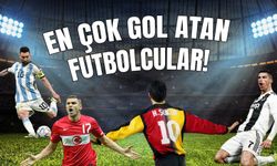 En Çok Gol Atan Futbolcular Listesi! Gol Kralı Olan Kim? Türkiye'de En Çok Kim Gol Attı?