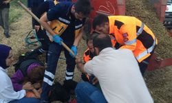 Burdur'da korkunç olay! 8 yaşındaki çocuğun ayağına demir dirgen saplandı