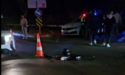 İzmir'de korkunç son! Kaza yapan motosiklet sürücüsü hayatını kaybetti