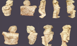 Antalya'da 2 bin yıllık Zeus ve Aphrodite heykelleri bulundu