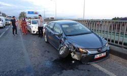 Manavgat Çevre Yolu Köprüsü'nde feci kaza!