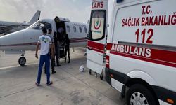 Uçak ambulans bu kez Muğla'da 17 yaşındaki genç için havalandı