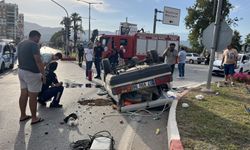 Antalya’da korkutan kaza! 2’i çocuk 4 yaralı