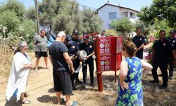 Muğla İtfaiyesi'nden "Şövalyelere" özel yangın eğitimi