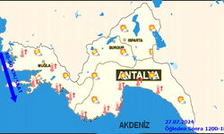 Antalya Hava Durumu: 27 Temmuz Cumartesi günü ilçelerde detaylı hava durumu...