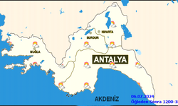 Antalya Hava Durumu: 6 Temmuz Cumartesi günü ilçelerde detaylı hava durumu...
