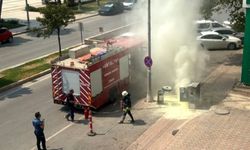 Antalya'da patlama sesleri ve yükselen duman paniğe neden oldu