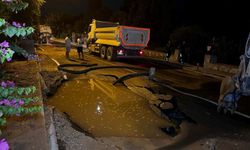 Bodrum’da vatandaşlar tepkili! 2 gün içerisinde 3’üncü kez ana su isale hattında patlama yaşandı