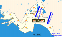 Antalya Hava Durumu: 7 Temmuz Pazar günü ilçelerde detaylı hava durumu...