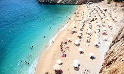 Doğa harikası Kaputaş Plajı'nın girişi zamlandı