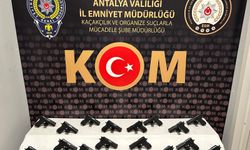 Antalya'da silah ticareti yapanlara operasyon! 1 kişi tutuklandı