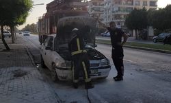 Antalya’da bu sürücü faciadan döndü! Yoldan geçen polisler imdadına yetişti