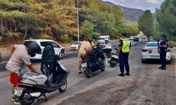 Muğla’da trafik denetimleri! 16 motosiklet trafikten men edildi