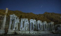 Sagalassos'ta perseid meteor yağmuru! Antik kentte gökyüzü şöleni