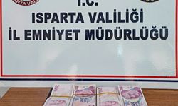 Isparta'da emekli maaşı çalan şüpheliyi güvenlik görevlisi yakalattı