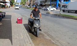 Antalya'da motosiklet kazası! Çarpmanın şiddetiyle havaya fırladı