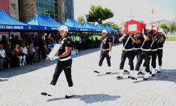 Antalya'da polis memuru İlçin Işık için hüzünlü veda töreni