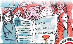 Savaşın kötü yüzü Antalya'da resim ve karikatürle anlatılacak