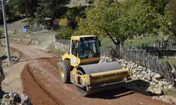 Finike'nin Ernez Yaylası'nda yol çalışması var