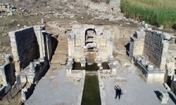 Perge'deki Kestros çeşmesi, 1800 yıl sonra yeniden aktı