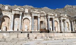 Sagalassos Antik Kenti'ne turist akını sürüyor!