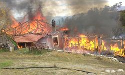 Burdur’da otları temizlemek isterken ortalık alev topuna döndü