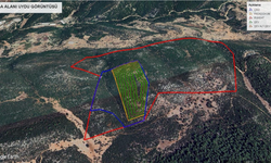 Kaş’ta ormanlık alanda konuta 500 metre mesafede maden ocağı