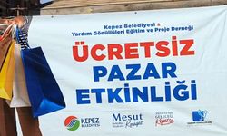 Kepez’de bu pazarda kıyafetler ücretsiz