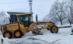 Korkuteli ilçesi beyaza büründü… Belediye Başkanı Saniye Caran vatandaşları uyardı!