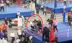 Antalya'da kick boks maçı kavgayla son buldu! Ortalık birbirine girdi