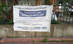 Konyaaltı Belediyesi, moloz dökme günlerini afişle duyurdu