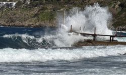 Bodrum'da feribot seferleri iptal edildi