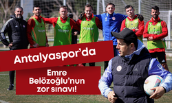 Antalyaspor’da Emre Belözoğlu’nun zor sınavı!