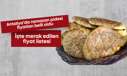 Antalya’da ramazan pidesi fiyatları belli oldu! İşte merak edilen fiyat listesi