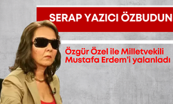 Ak Parti’ye katılan Özbudun, Özgür Özel ile Milletvekili Mustafa Erdem’i yalanladı