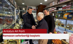 Ak Parti Antalya’da Ramazan seferberliği başlattı