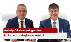 Antalya’da kavşak gerilimi: Bu kez vatandaşlar da katıldı!