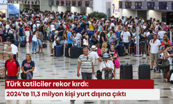 Türk tatilciler rekor kırdı: 2024'te 11,3 milyon kişi yurt dışına çıktı