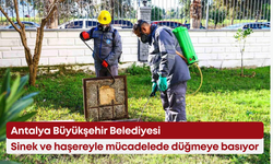 Antalya Büyükşehir sinek ve haşereyle mücadelede düğmeye basıyor