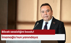 Böcek sessizliğini bozdu! İmamoğlu’nun yanındayız