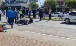 Yine motosiklet yine kaza: 2 yaralı
