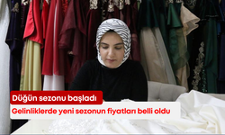 Düğün sezonu başladı! Gelinliklerde yeni sezonun fiyatları belli oldu