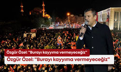 Saraçhane'de 300 bin kişilik tarihi haykırış! Özgür Özel: “Burayı kayyıma vermeyeceğiz”